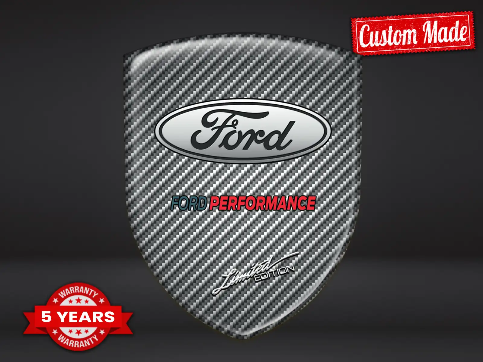 Ford Selbstklebende Sticker Auto Edles Finish Premium